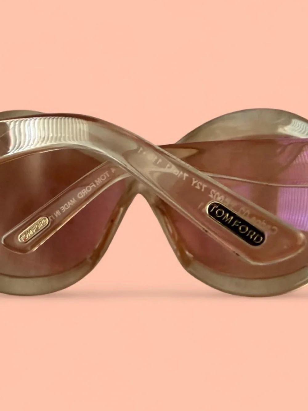 Women's Oversized Sunglasses in Taupe